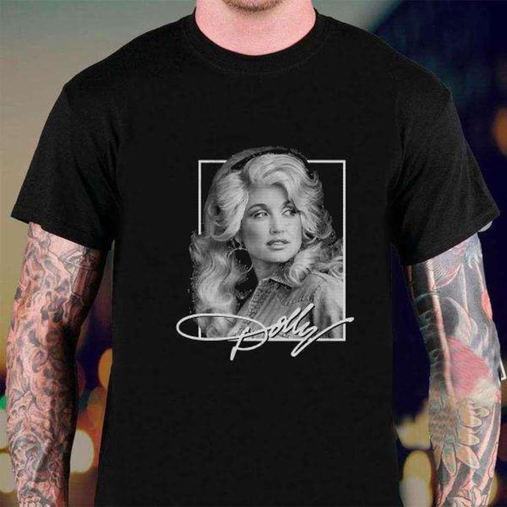 Retro Dolly Parton T-shirt  For Men And Women